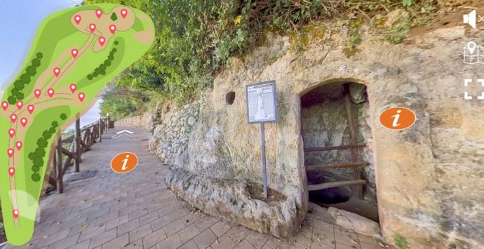 Viaggio virtuale nella Città di Pietra, on-line il sito delle Grotte di Zungri