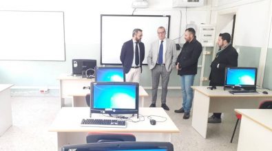 Nuovo laboratorio informatico per il liceo Machiavelli di Soriano