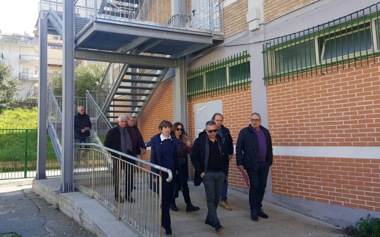 Nicotera, inaugurata la scala d’emergenza del Liceo Classico