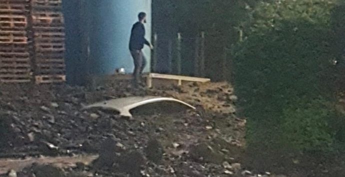 Maltempo nel Vibonese, piazzale dello stabilimento Callipo invaso da fango e detriti – Foto/Video