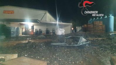 Maltempo nel Vibonese, piazzale dello stabilimento Callipo invaso da fango e detriti – Foto/Video