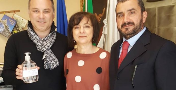 L’“Amuchina” dell’Industriale di Vibo consegnata alla Provincia