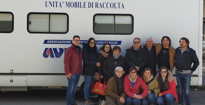 Successo a San Costantino Calabro per la raccolta del sangue