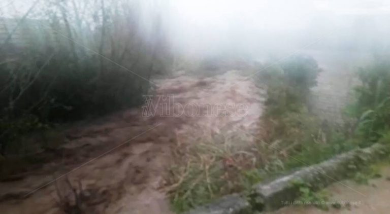 Pioggia torrenziale nel Vibonese, ingenti danni dall’entroterra alla costa – Video