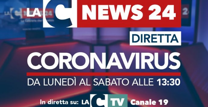 Speciale coronavirus LaC News24, parte la diretta dedicata all’emergenza – Video
