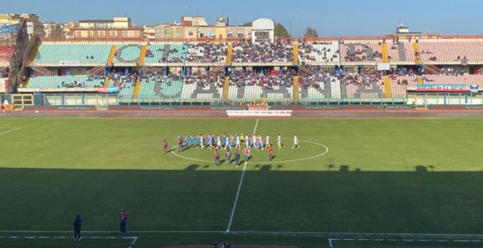 La Vibonese perde a Catania a due minuti dalla fine