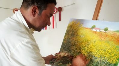 Artista vibonese mette le sue opere all’asta per l’ospedale Jazzolino