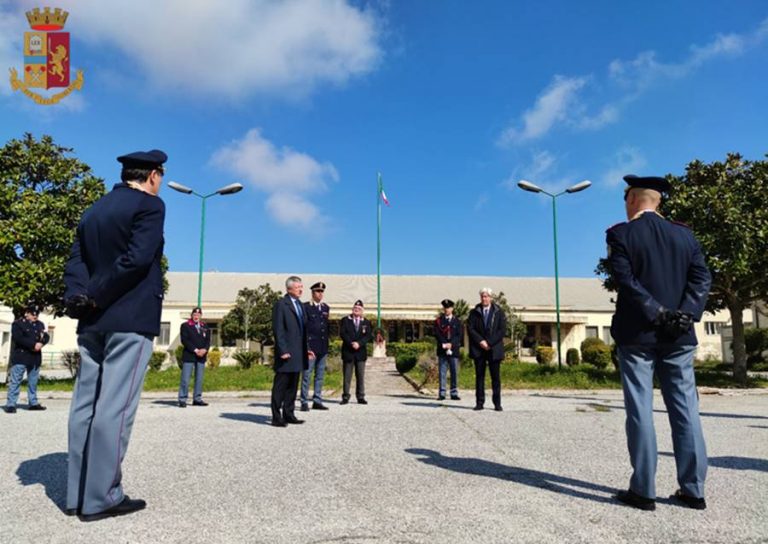 Polizia, a Vibo il Memorial Day 2020 dedicato alle vittime della pandemia