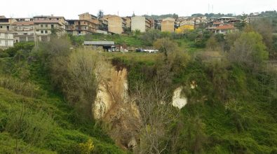 Frana di San Calogero, chiesto lo Stato di calamità naturale