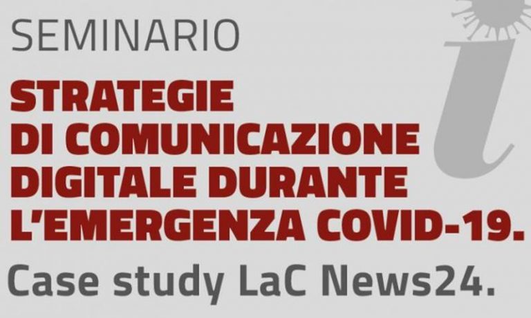 LaC News24 case study Covid-19 all’Università Magna Graecia