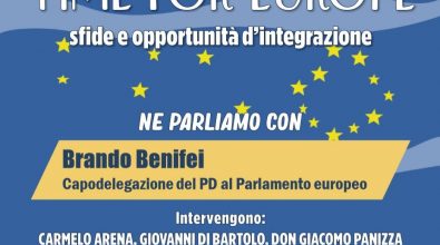 Europa: sfide e opportunità, tavola rotonda con Brando Benifei