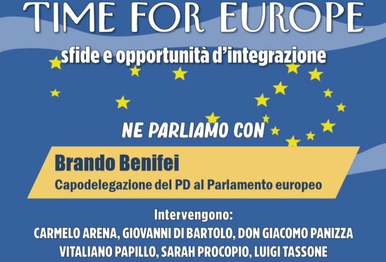 Europa: sfide e opportunità, tavola rotonda con Brando Benifei