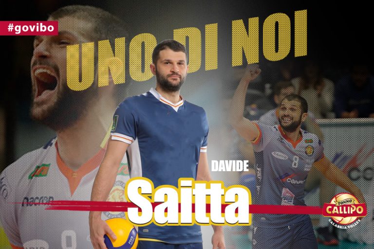 Tonno Callipo, ecco il palleggiatore (e avvocato) Davide Saitta