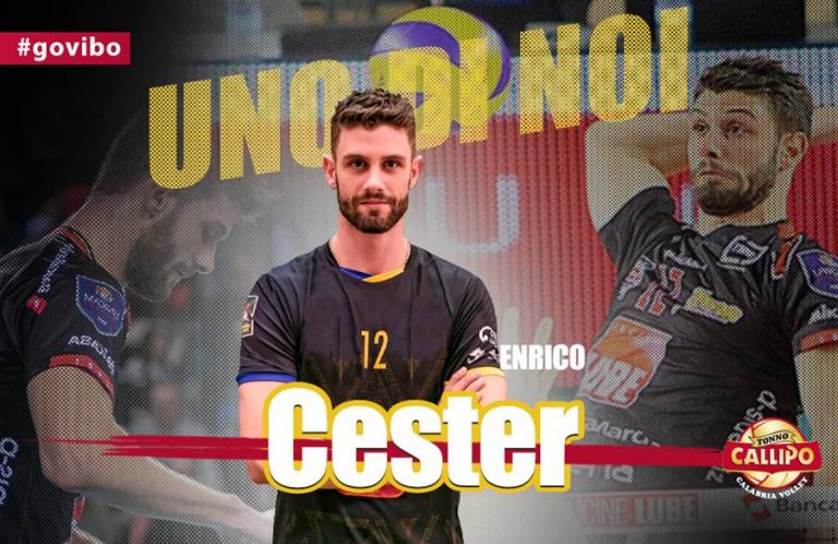 Superlega, primo centrale in arrivo a Vibo: ecco Enrico Cester