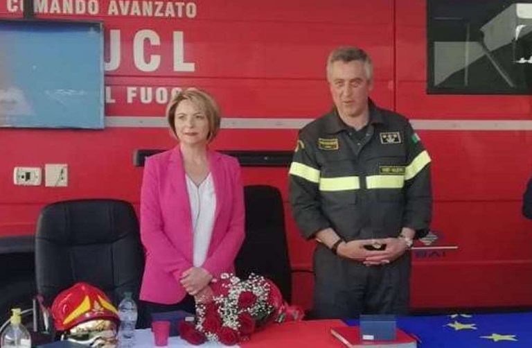 Vibo, il sindaco saluta il comandante dei Vigili del fuoco: «Lascia segno indelebile»