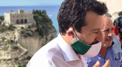 Matteo Salvini a Tropea, dagli incendi alla sanità in Calabria – Video