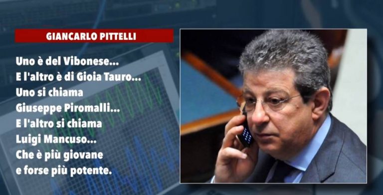 L’audio shock di Pittelli: «Dell’Utri chiamò Piromalli quando fondarono Forza Italia» – Video