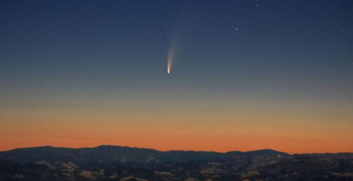 Tutto pronto al Parco delle Rimembranze per la cometa Neowise