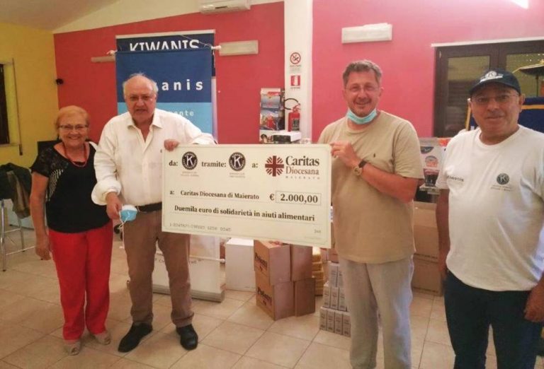 Covid, nuovi contributi dal Kiwanis austriaco per il Vibonese