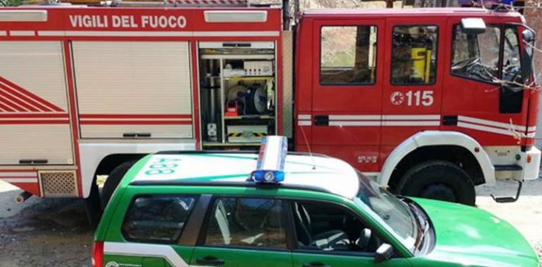 Strada Maierato-Pizzo allagata da liquami e chiusa, sul posto i vigili del fuoco