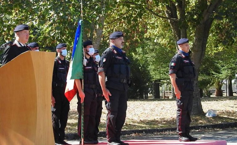 Carabinieri, cambio della guardia alla guida del 14° Battaglione Calabria – Foto