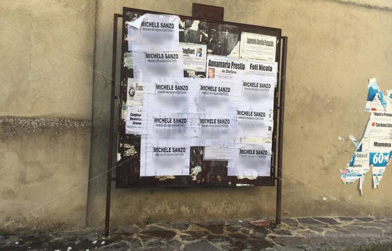 Shock a Sant’Onofrio, affissi manifesti diffamatori contro maresciallo dei carabinieri – Video