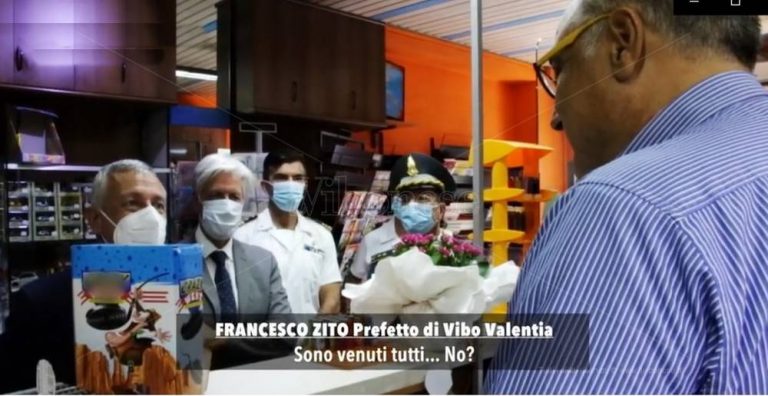 Nicotera, il ritorno alla vita dell’imprenditore che ha denunciato i Mancuso – Video