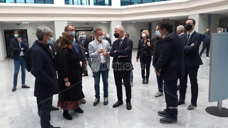 Nuovo Tribunale di Vibo, la visita della Commissione Antimafia – Video/Foto