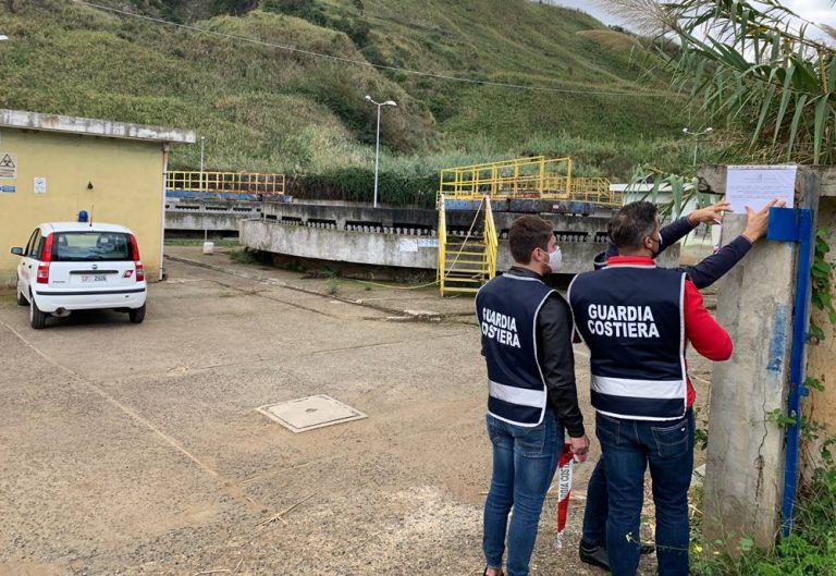 Gravi illeciti ambientali, sequestrato il depuratore di Pizzo – Video