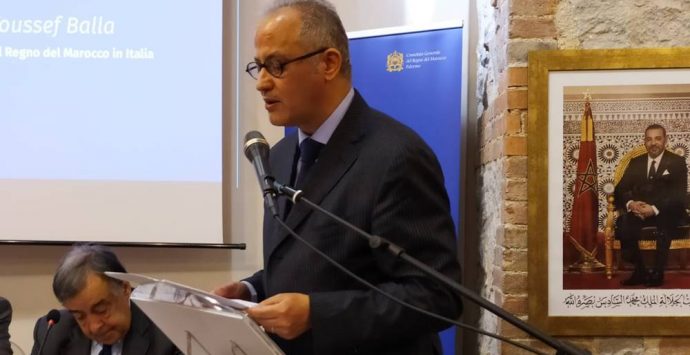 L’ambasciatore del Marocco Youssef Balla in visita a Vibo Valentia