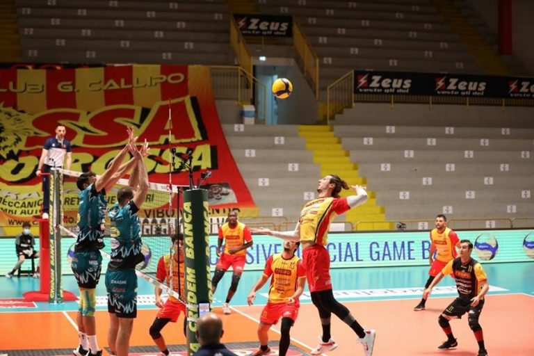 Superlega, Perugia ferma la corsa della Tonno Callipo