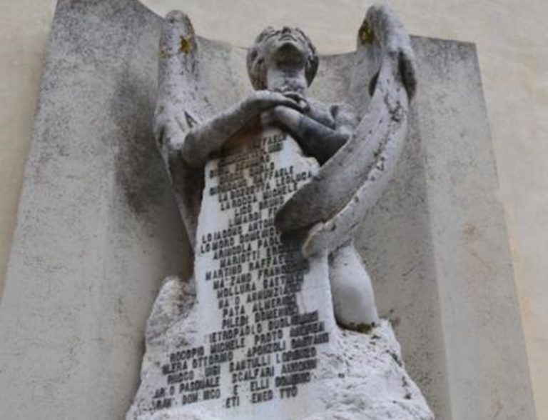 4 novembre, i monumenti vibonesi che ricordano i caduti della Grande Guerra