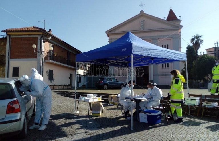 Esplode il focolaio di Piscopio: i casi positivi diventano 210