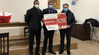 Oltre 2mila euro in buoni spesa dal Rotary di Vibo ai bisognosi