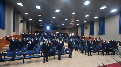 Scuola di Polizia di Vibo, giurano 123 nuovi agenti