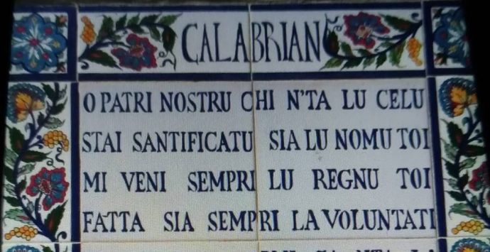 A Gerusalemme la preghiera del Padre nostro in calabrese