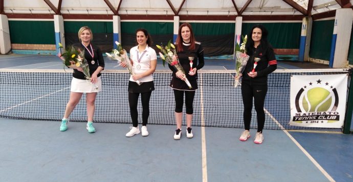 Tennis: che tris per Tiziana Silvestri nella prima tappa del torneo Tpra – Foto