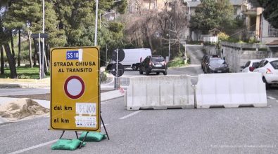 Frana sulla Statale 18, lunedì al via gli interventi per la messa in sicurezza