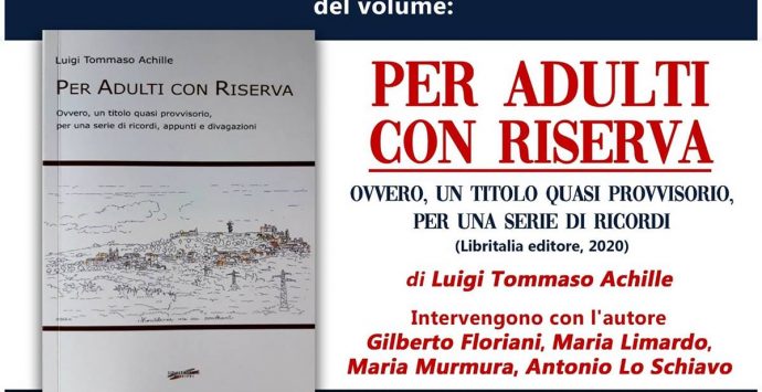 L’architetto Luigi Tommaso Achille ospite di “Incontri con i libri e gli autori”