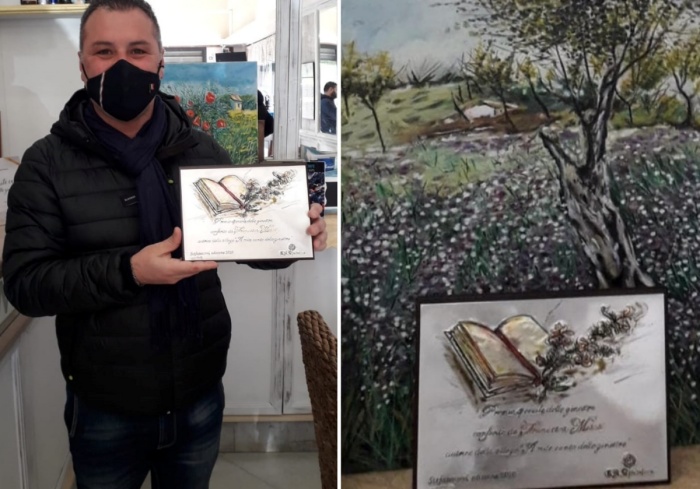 Un premio al presidente della Provincia di Vibo per l’impegno a favore dell’arte