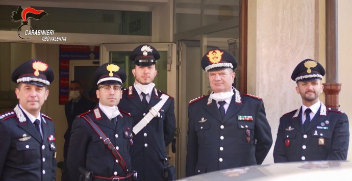 Visita a Vibo del generale dell’Arma Gianfranco Cavallo