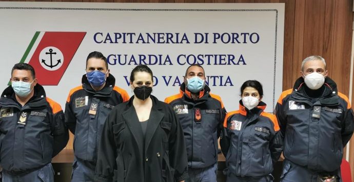 Il sottosegretario Nesci in visita alla Capitaneria di porto di Vibo Marina