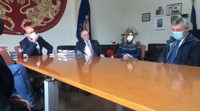 Mileto, visita di commiato del prefetto Zito al vescovo e al sindaco