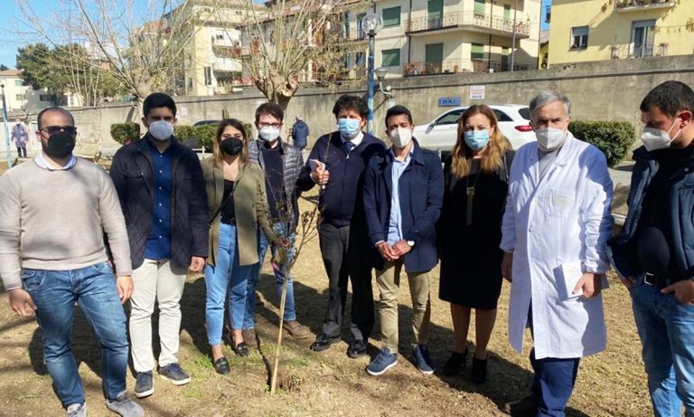 Covid, allo Jazzolino di Vibo il settimo “Giardino della memoria”