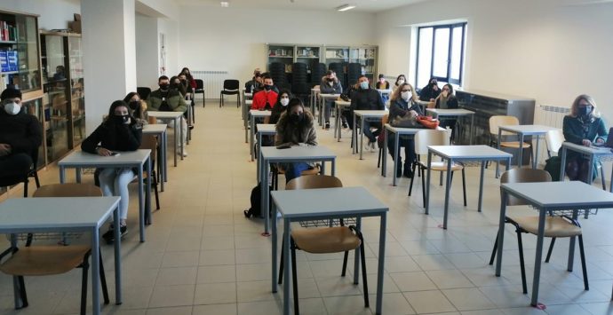 Gli studenti dell’istituto Alberghiero di Vibo a lezione con il Nil dei carabinieri