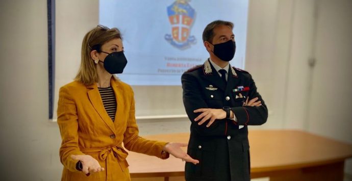 Vibo, il neo prefetto Roberta Lulli in visita al Comando provinciale dei carabinieri