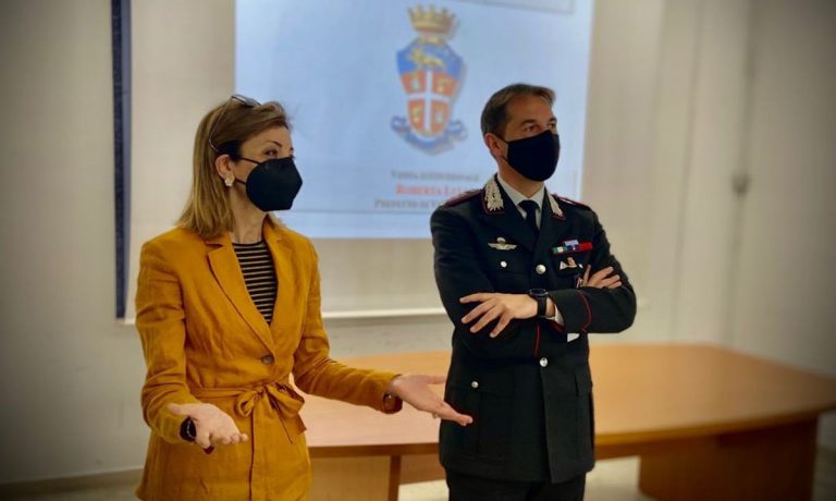 Vibo, il neo prefetto Roberta Lulli in visita al Comando provinciale dei carabinieri