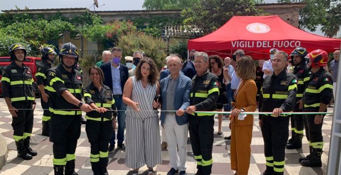 Ricadi, inaugurato il nuovo Distaccamento dei vigili del fuoco – Video