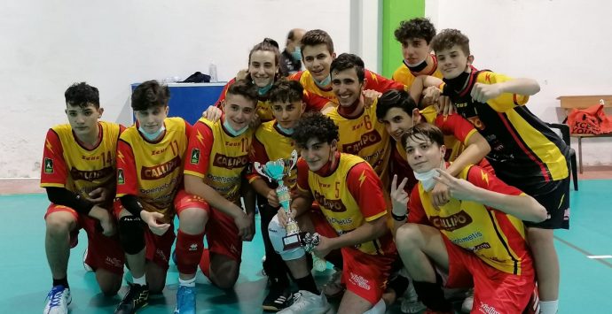 Volley, la Tonno Callipo può festeggiare: è campione regionale Under 17