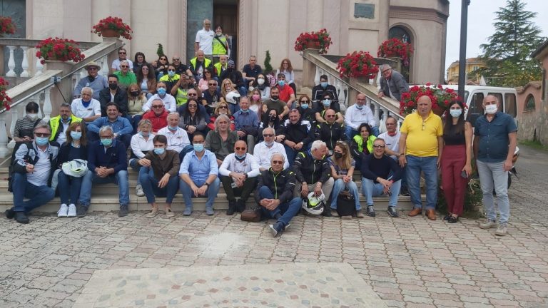 Favelloni, il paese dei murales “invaso” dai motociclisti del Reggino-Video